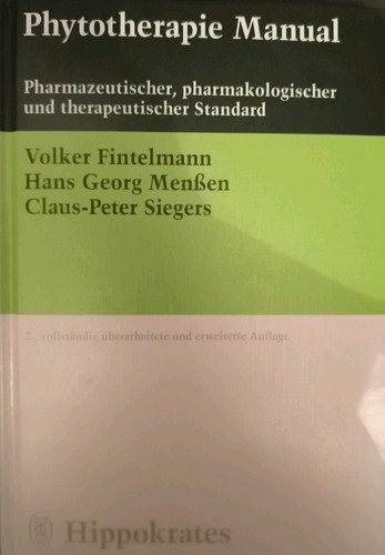 Phytotherapie manual von - manual,