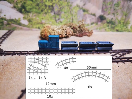 Feldbahn set diesellok - , +