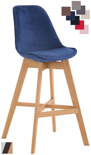 Barhocker cannes samt barstuhl - samt,