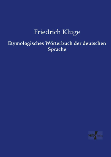 Etymologisches wörterbuch der - wörterbuch,