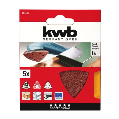 Kwb schleifdreieck quick stick - kwb, quick-stick