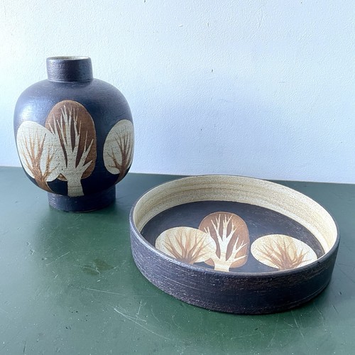 Midcentury studiokeramik set - midcentury, studiokeramik-set