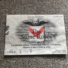 Stone Roses ticket Royal Court
