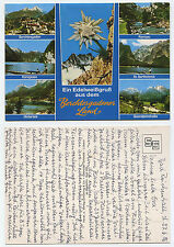 26587 - Echtes Edelweiß - Gruß aus dem Berchtesgadener Land - AK, 27.6.1986