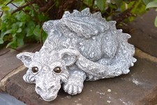 Steinfigur drache smaug - steinfigur,,