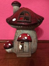 Windlicht, Pilzhaus, Figur