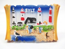 Sylt Insel Nordsee Poly Magnet