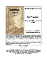 Die Physiker Paperback