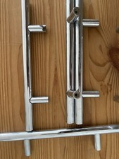 Schrankgriffe 4-5Stück Silber Metall Loch 96 mm