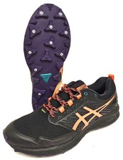 ASICS Laufschuhe GEL-FujiSetsu 3 GTX Joggingschuhe mit Spikes black-nova orange