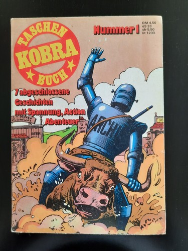 Kobra comic taschenbuch nr - taschenbuch, nr.1