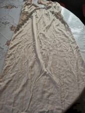 Triumph Nachthemd GR. 44 Hellbraun  Schimmernd Gut Lang