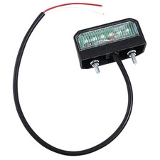 LED Kennzeichenbeleuchtung 12-24V für PKW, Anhänger, LKW & Motorrad