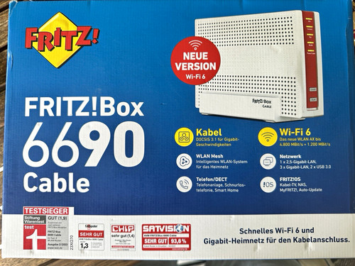 Fritz box 6690 cable - 6690, router