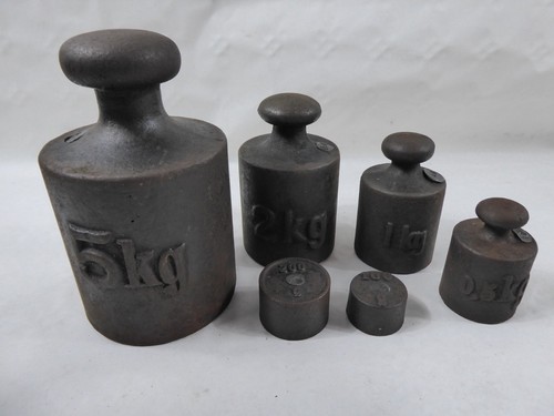 Original alte gewichte - 6, eisen