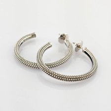 JOOP! Silber Creolen mit