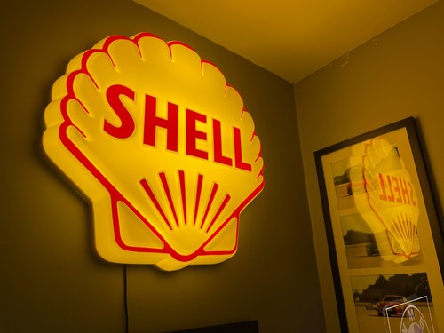 Shell clam led leuchtkasten - shell,