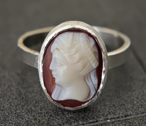 Achat kamee ring 835 - kamee,