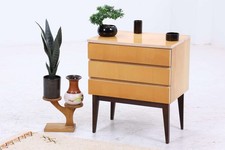 Vintage Mini Kommode 60er | Mid Century Schrank | Kommode Retro Holz Aufbewahrun