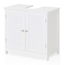 Badkombination in weiß aus