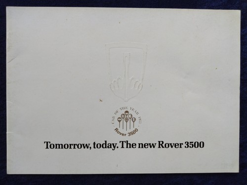Rover 3500 prospekt - 3500, 1976
