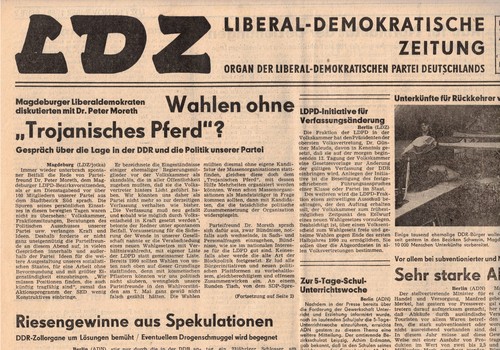 Ddr zeitung ldz halle - zeitung,