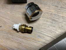 Hansgrohe Axor Mondial Griff mit Oberteil Set - chrom/gold  Rarität,Kaltwasser