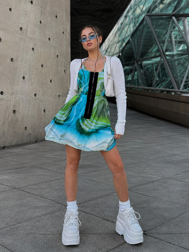 Cyber fairycore kleid - cyber,