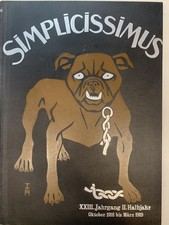 Simplicissimus XXIII Jahrgang II. Halbjahr Oktober 1918 bis März 1919