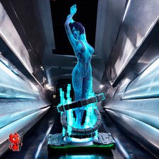 Cortana - Halo - Fan Art Figur