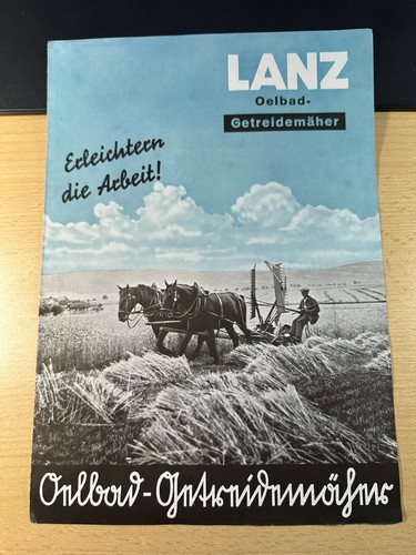 Lanz ölbad getreidemäher - Ölbad,