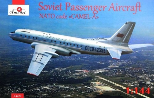 Tupolev 104 airliner - tupolev, tu-104