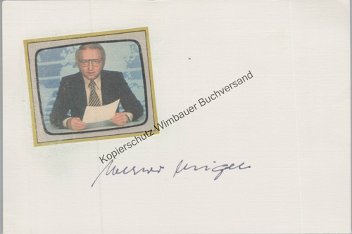Original autogramm werner - autogramm,