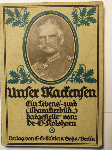 Antikes buch unser - unser, mackensen