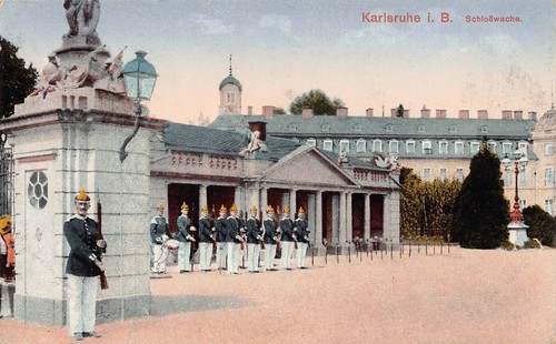 Postkarte karlsruhe - ak,