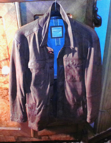 Herren lederjacke trapper true - lederjacke,