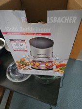 Rommelsbacher MZ 400 –  Multi Zerkleinerer – schwarz/chrom