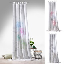 Schlaufenschal Vorhang Leinen