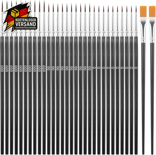 Feine pinsel set für - pinsel,