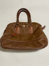 Celine Bowling Bag Braun Leder