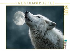 CALVENDO Puzzle Heulender Wolf