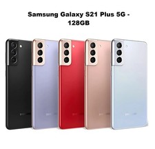 Samsung Galaxy S21 Plus 128GB 5G Android Nagelneuer Zustand - OVP Schwarz