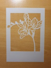 Schablone Blüte 4 Ornament