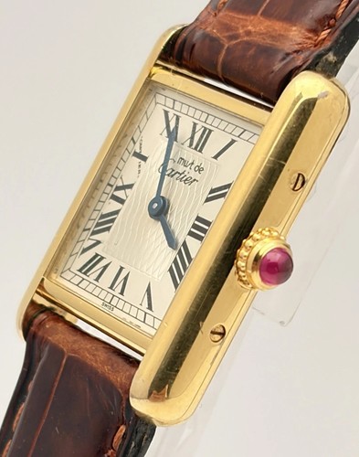 Cartier must tank vermeil - de,