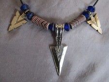 Kette glasperlen mittelalter - kette,