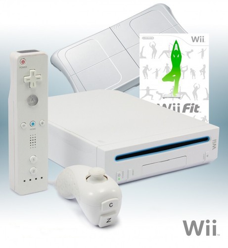 Wii konsole mit fit - wii,
