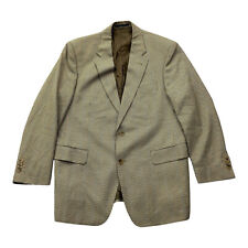 Burberry London Anzug Sakko Jacke Ottawa-S Herren 25 Beige Kariert Wolle