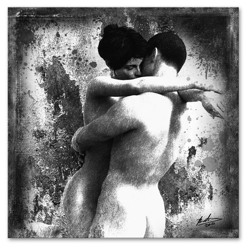 Leinwand bilder erotik paar - bilder,