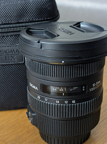 Sigma 20mm ex - ex, dc