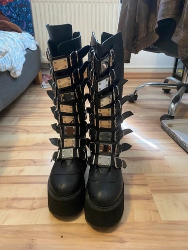 Demonia damned 318 stiefel - demonia, damned-318